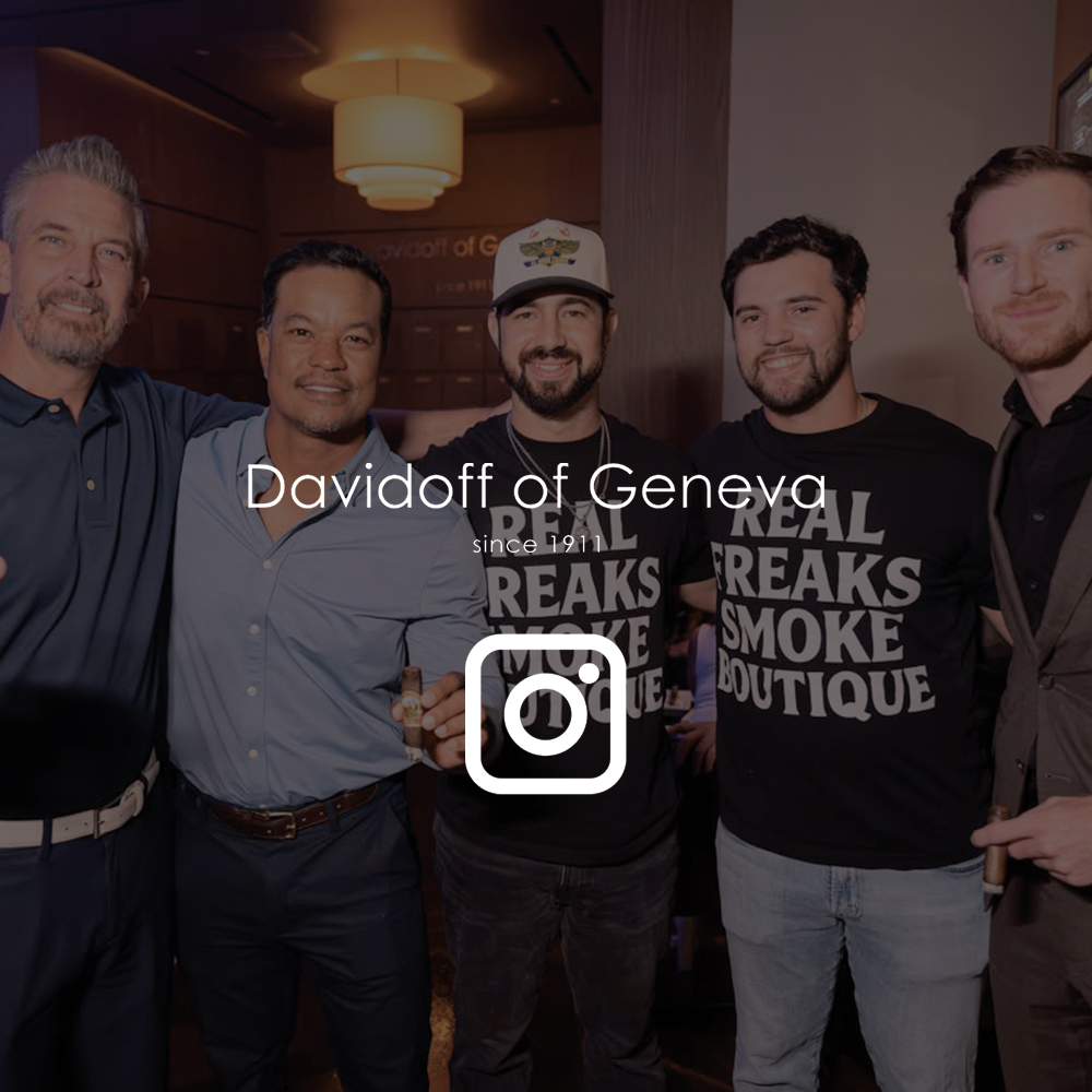 decorative with davidoff logo and IG logo