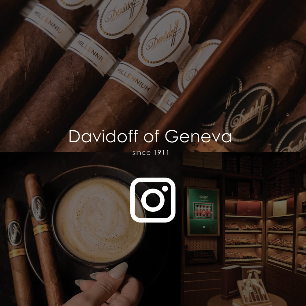 decorative with davidoff logo and IG logo
